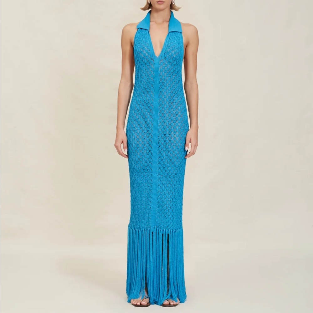Devon Windsor Nikita Dress in Azul